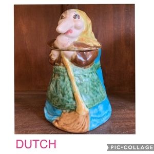 Vintage tobacco jar vintage pristine collectable VANDER HEIDI’s